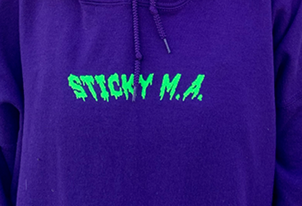 Hoodie Bordada Puprle