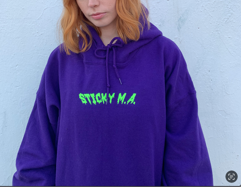 Hoodie Bordada Puprle