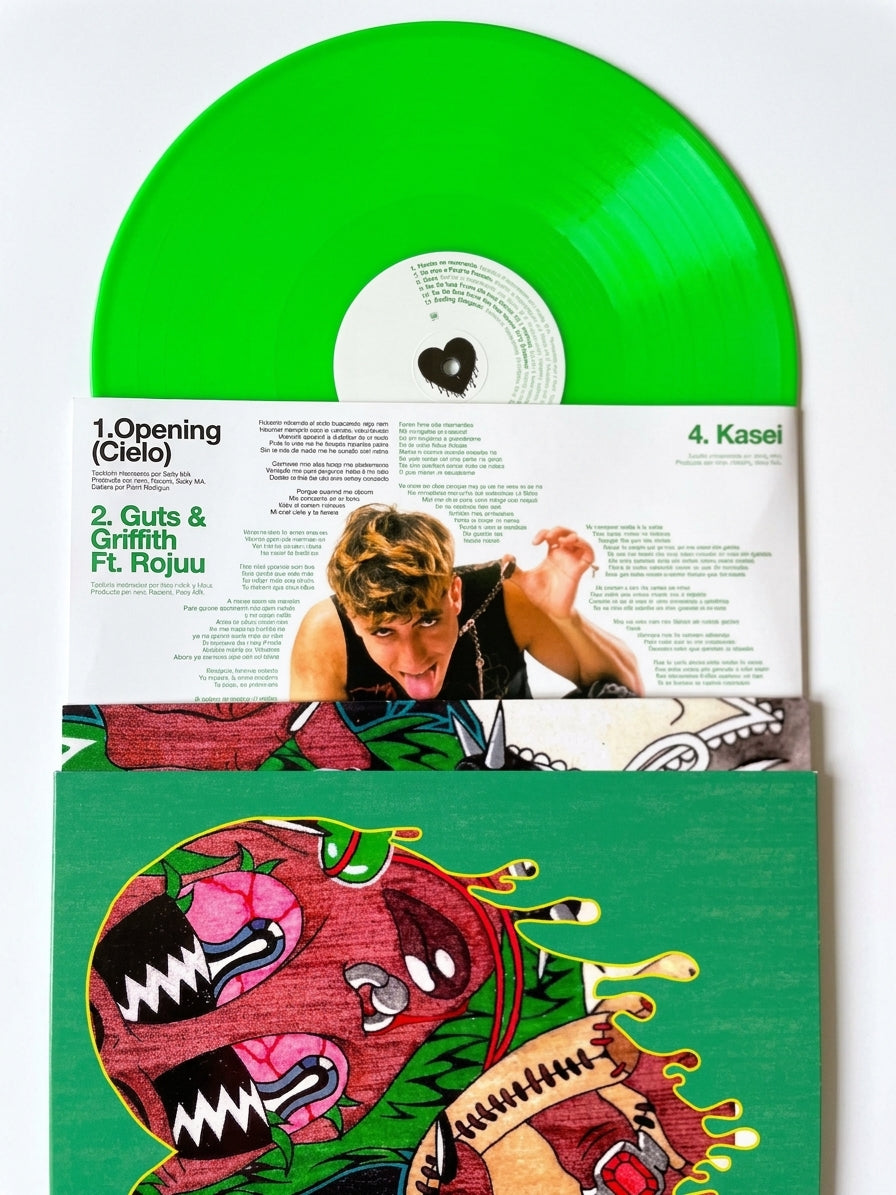 1. Vinilo "Corazón Verde" Edición 5to aniversario